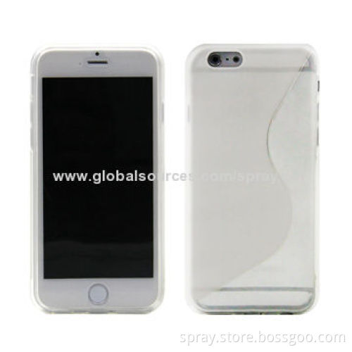 S-Line TPU Gel Back Cover Cases for iPhone, Various Colors Available